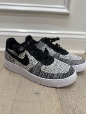 Tênis Nike masculino Air Force 1 Flyknit 2.0 Oreo preto branco tamanho 8.5 AV3042-001 comprar usado  Enviando para Brazil