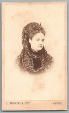 Spain cdv woman d'occasion  Expédié en Belgium
