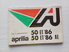 Aprilia 1986 manuale usato  Vimodrone