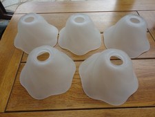 Tulipes verre blanc d'occasion  Saint-Firmin