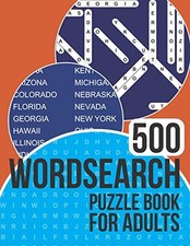 500 wordsearch puzzle for sale  UK