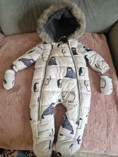 Unisex baby snowsuit. for sale  DERBY