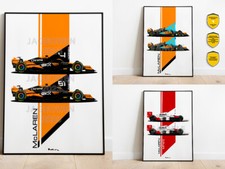 Mclaren team print for sale  WHITLAND