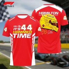Usado, Camiseta Lewis Hamilton Ferrari F1 Formula 1 Hammer Time 2025 - Nova em folha comprar usado  Enviando para Brazil