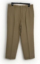 CALÇA SOCIAL PLISSADA DE SEDA BEGE BRONZEADA 36 x 32 PERFEITA TOMMY BAHAMA CASUAL GOLFE ALGEMADA comprar usado CALÇA SOCIAL PLISSADA DE SEDA BEGE BRONZEADA 36 x 32 PERFEITA TOMMY BAHAMA CASUAL GOLFE ALGEMADA comprar usado  Enviando para Brazil