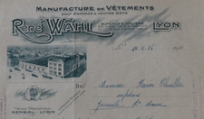 Facture lyon 1926 d'occasion  Nantes-