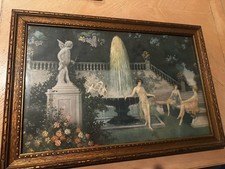 Vintage framed print. for sale  Englishtown