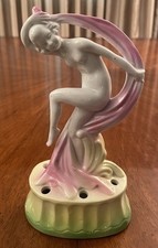 antique nude flower frog lady for sale antique nude flower frog lady for sale Sharon