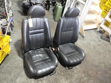 Black leather seats for sale  SCUNTHORPE
