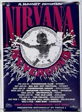 Nirvana australian tour for sale  CARDIFF