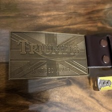Triumph 100 leather for sale  NOTTINGHAM