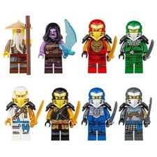 8pcs minifigure ninjago gebraucht kaufen  Versand nach Germany