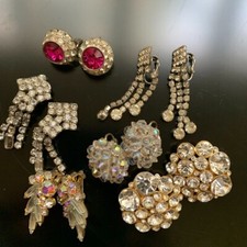Pairs vintage rhinestone for sale  Santa Cruz