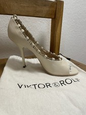 Peeptoe sommerschuhe viktor gebraucht kaufen  Köln