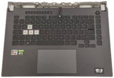 Apoio para as mãos e conjunto de teclado ASUS G513Q , usado comprar usado Apoio para as mãos e conjunto de teclado ASUS G513Q , usado comprar usado  Enviando para Brazil