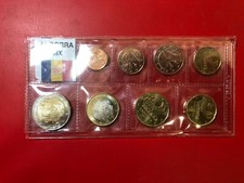 Serie andorra monete usato  Barletta