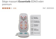 Siège massant chauffant d'occasion  Alfortville