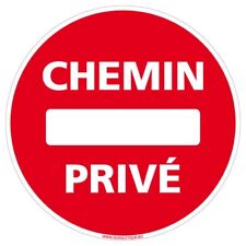 Panneau chemin privé d'occasion  Cambrai
