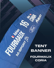Banner de tenda Adrien Fourmaux / Alex Coria comprar usado  Enviando para Brazil