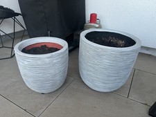 Blumentopf pflanzkübel grau gebraucht kaufen  Waiblingen