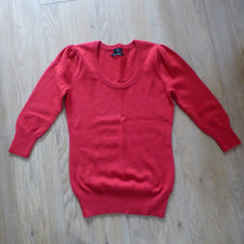 Cashmere jumper red for sale  MELROSE