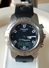 Relógio preto masculino Tissot T-Touch 40 mm - Z251/351-1 titânio comprar usado  Enviando para Brazil