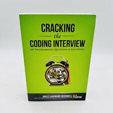 Cracking coding interview for sale  Seekonk