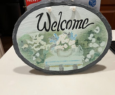 Welcome sign slate for sale  Doylestown