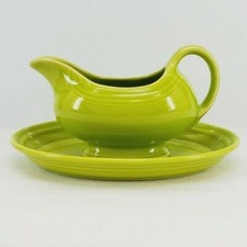 Fiesta Ware Molheira/Molheira & Bandeja de gotejamento Erva-cidreira Novo comprar usado  Enviando para Brazil