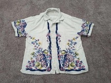 Camisa masculina Abercrombie & Fitch com botões 55% linho verão mistura de linho casual, usado comprar usado  Enviando para Brazil