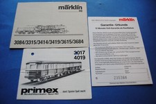 Märklin stück anleitung gebraucht kaufen  Wegberg