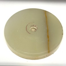 Base de abajur de mesa vintage ônix mármore redondo multicolorido espaçador quebra suporte comprar usado  Enviando para Brazil