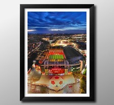 Old trafford framed for sale  BOLTON