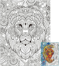 Lion giant coloring for sale  Glen Cove