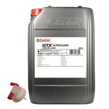 Castrol GTX Ultraclean 10W-40 A3/B4 / 20 litrów kanister + kran wylotowy olej silnikowy na sprzedaż  Wysyłka do Poland