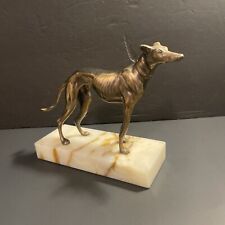 Vintage bronze whippet for sale  Essex