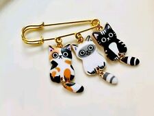 Cat brooch pin for sale  Sulphur Springs