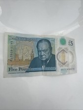 Bank england five for sale  PLYMOUTH
