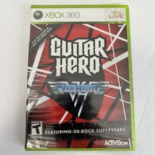 Guitar Hero: Van Halen Microsoft Xbox 360 lacrado (rasgo parcial no selo) comprar usado  Enviando para Brazil