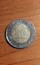 Moneta 500 lire usato  Torrita Tiberina