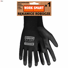 Rękawiczki robocze PoliBlack - manualne warsztatowe VERKEN - rozmiar  10 VERKEN  na sprzedaż  PL