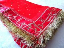 Red nikkah dupatta for sale  BATH