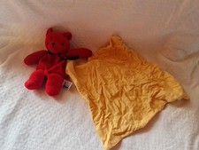 Doudou ours rouge d'occasion  Seloncourt