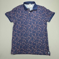 Usado, Camisa polo Abercrombie & Fitch floral azul marrom casual elástica masculina tamanho G comprar usado  Enviando para Brazil