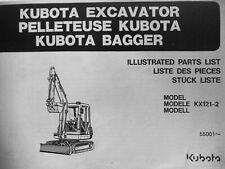 Kubota 121 ersatzteilbuch gebraucht kaufen  Dresden