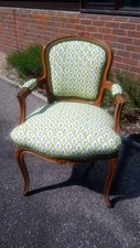 French style reupholstered for sale  RYE