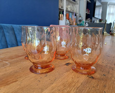 Vintage peach orange for sale  IPSWICH