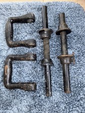 Usado, ALÇAS DE KETTLEBELL vintage com 3 York Collars academia fitness musculação comprar usado  Enviando para Brazil