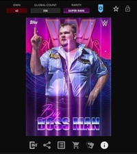 Digital topps wwe d'occasion  Expédié en Belgium