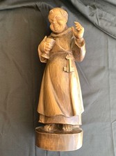 Holzfigur mönch top gebraucht kaufen  Rosenheim